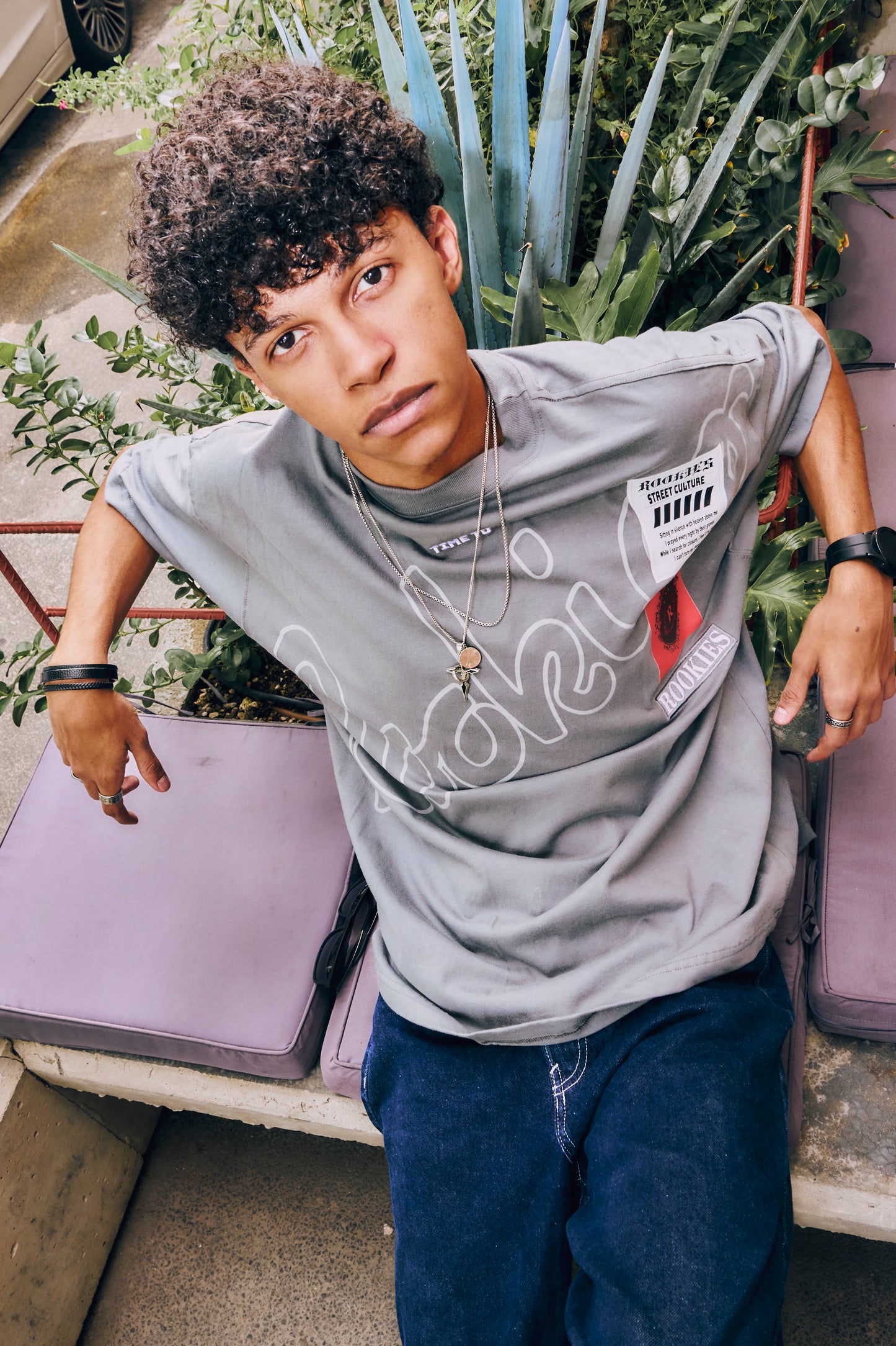 Playera Time Oxford