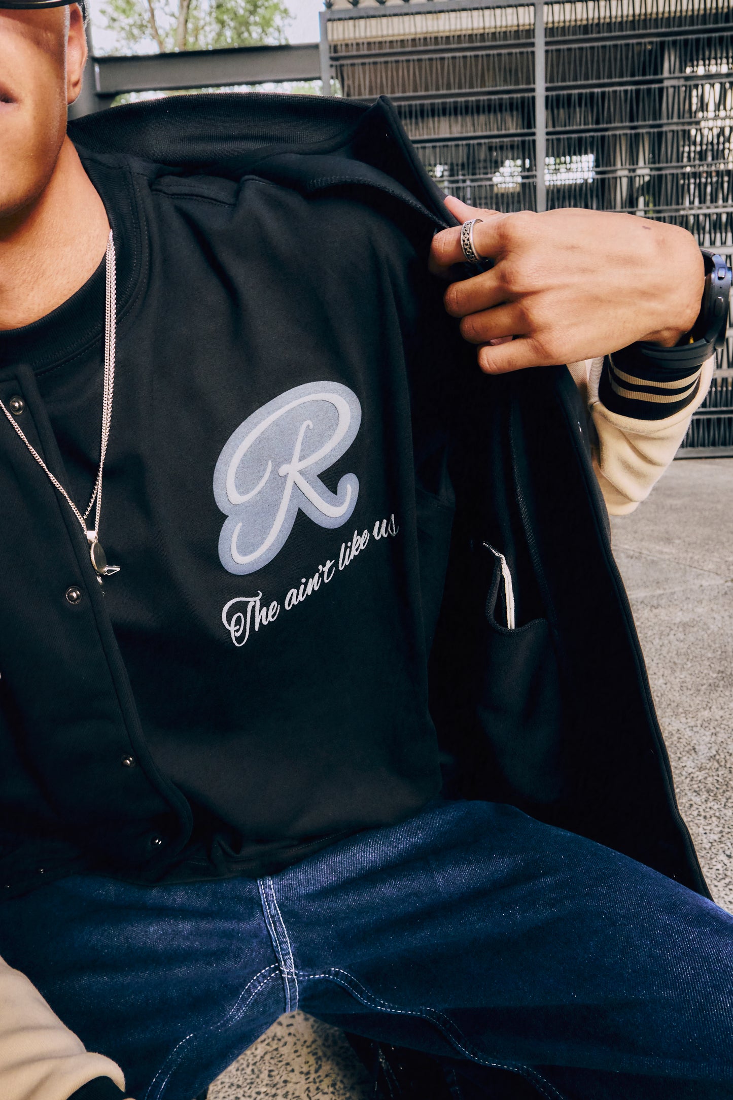 Playera Just Us Black