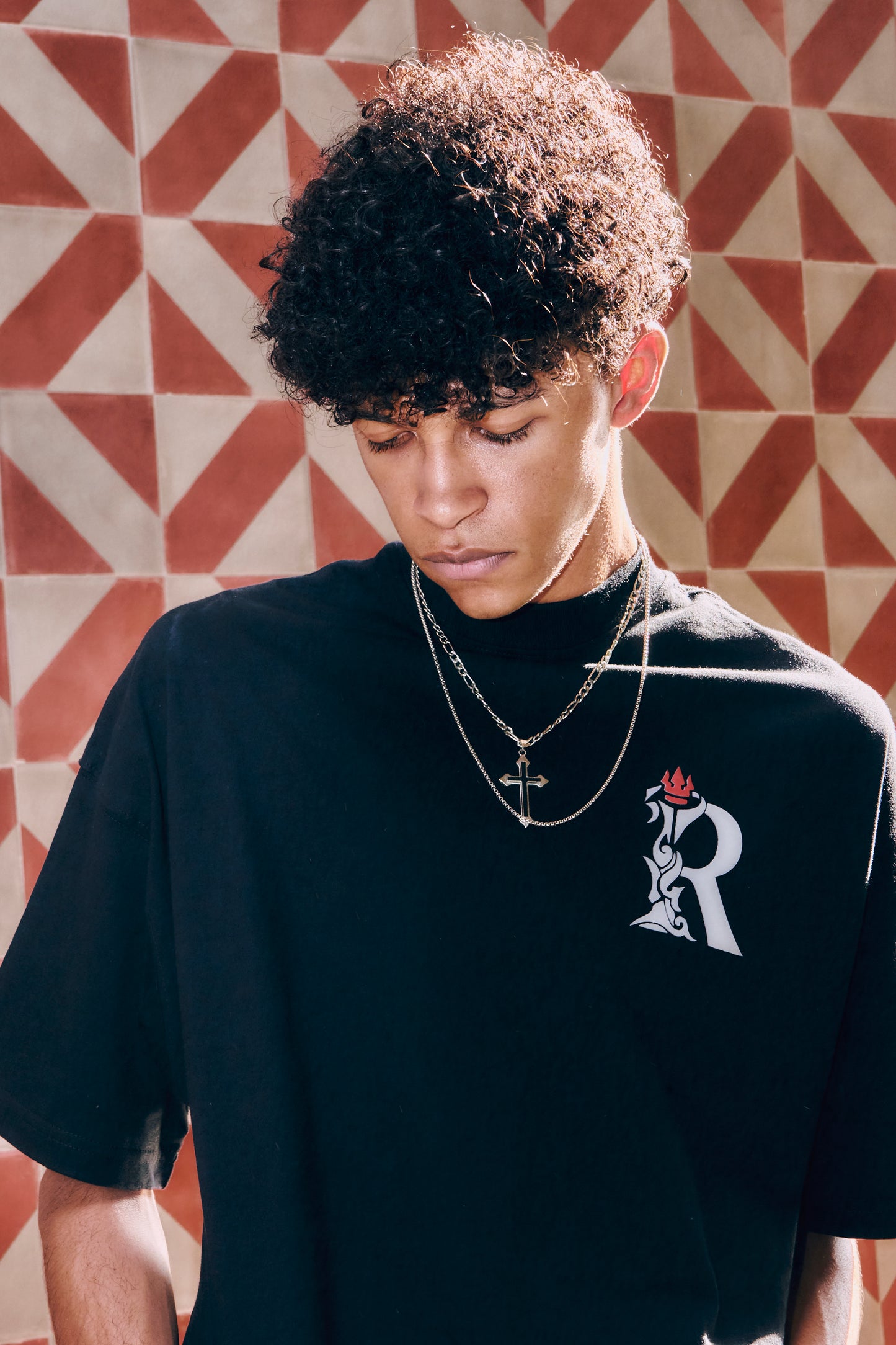 Playera R King Black