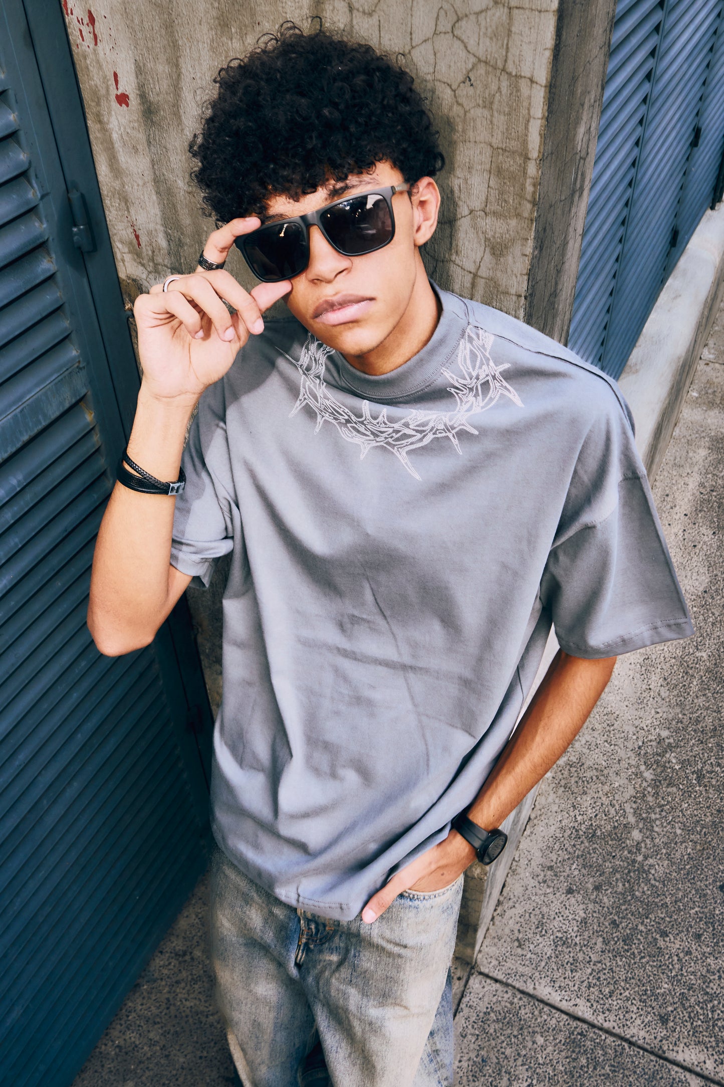 Playera Spine Crown Oxford