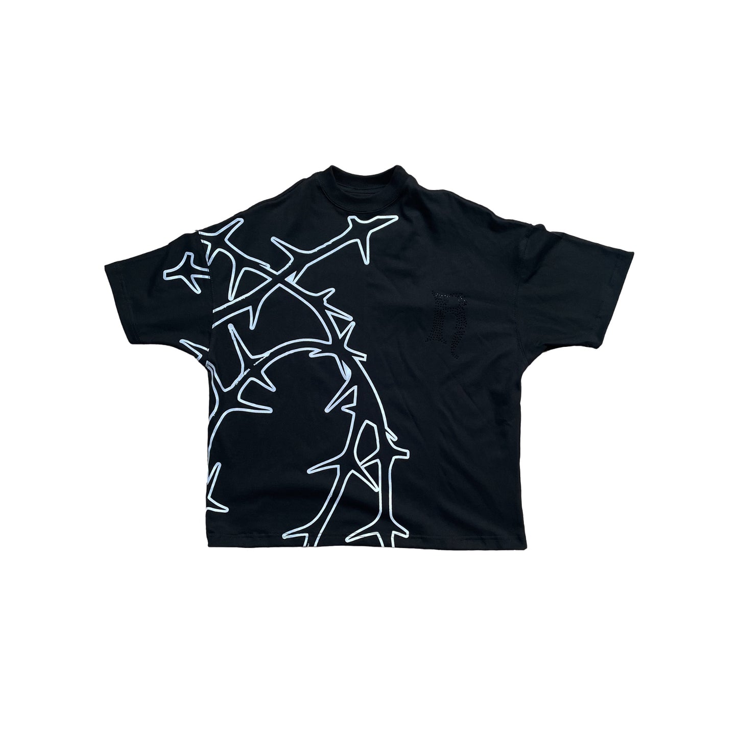 Playera Spikes Black