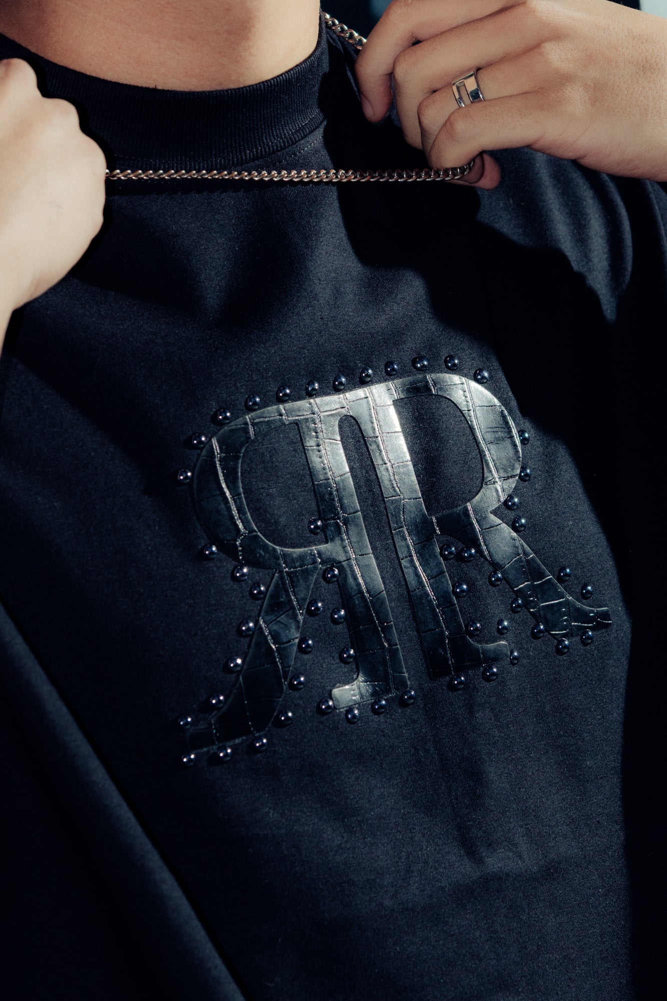 Playera RR Black Cocodrile