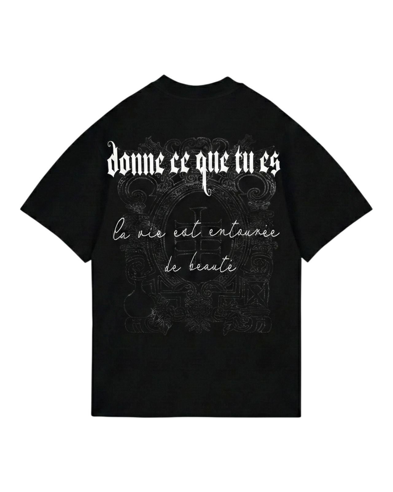 Playera Diamonds Logo Black