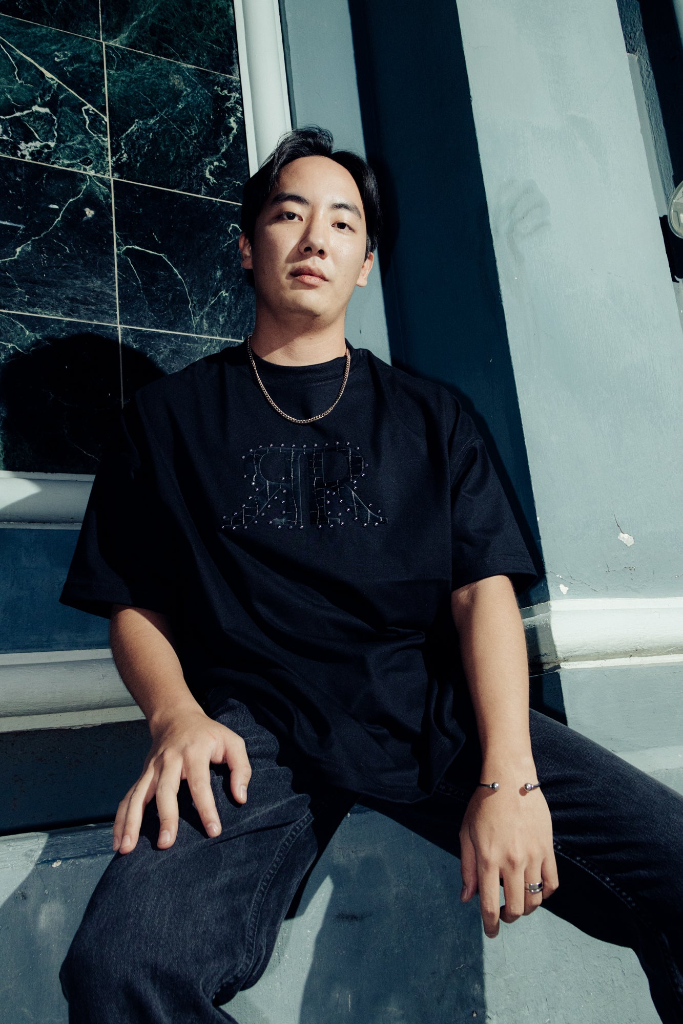 Playera RR Black Cocodrile