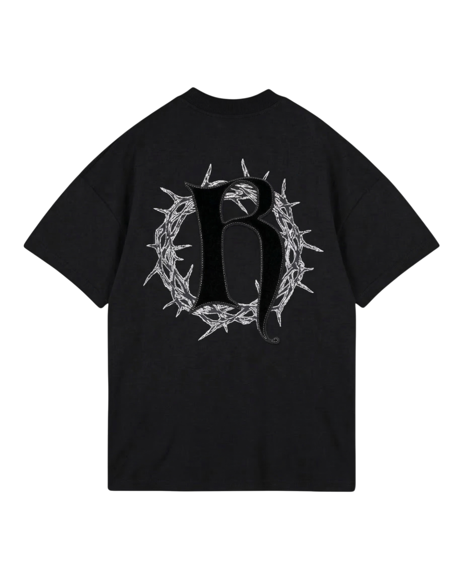 Playera Spine Crown Black