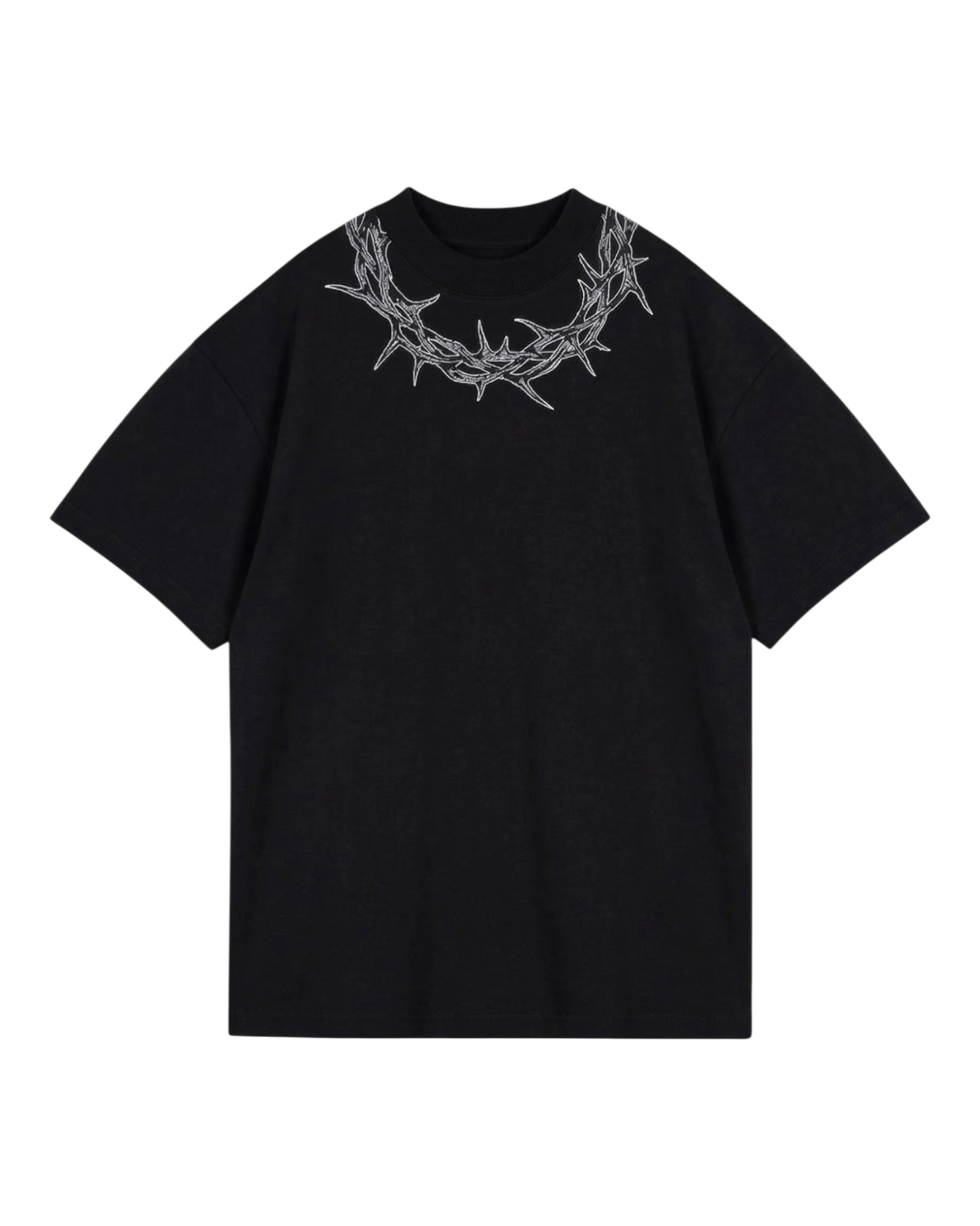 Playera Spine Crown Black