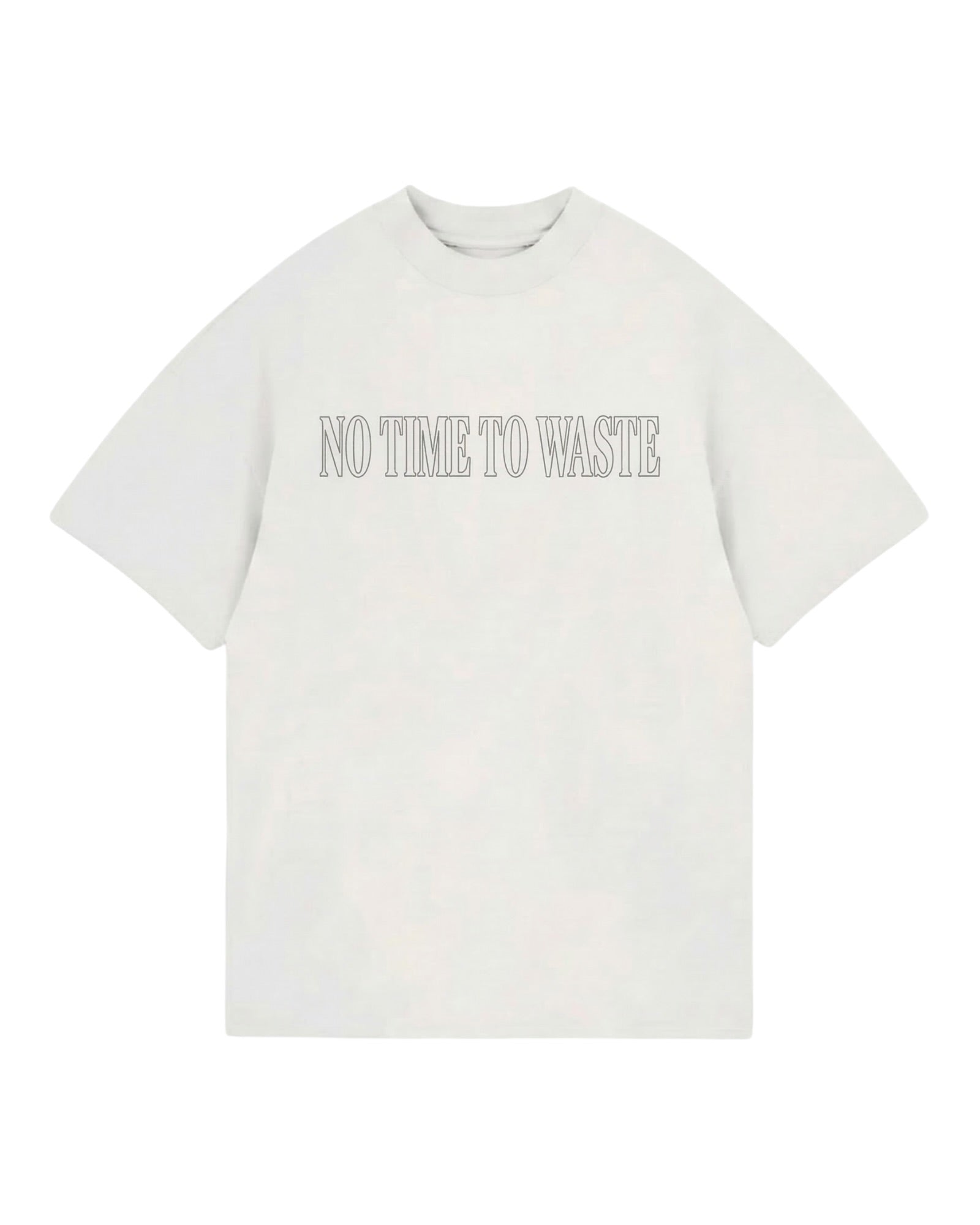 Playera No Time To Waste Blanco