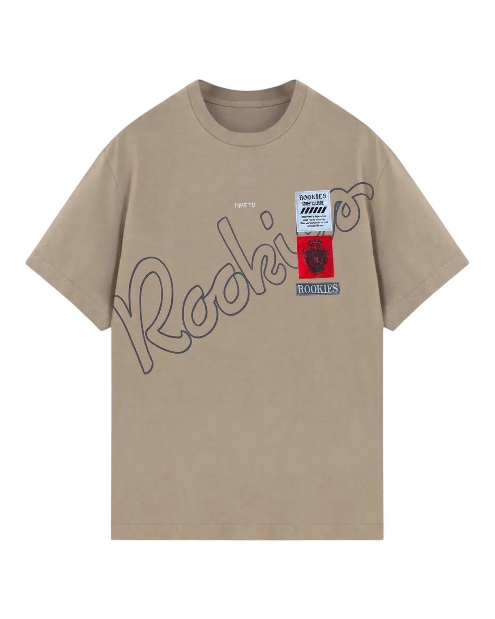 Playera Time Kaki