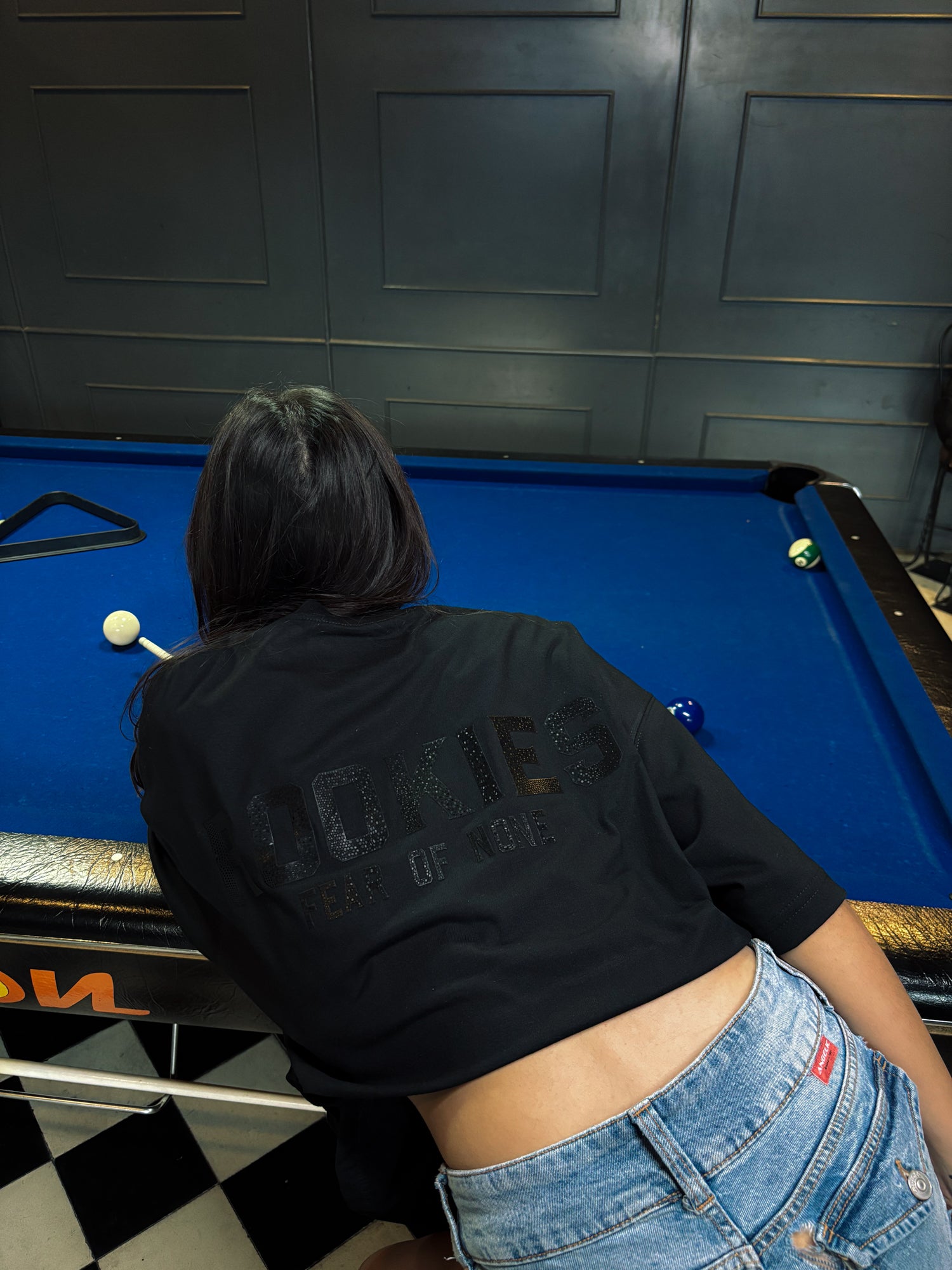 Playera Fear of None Black