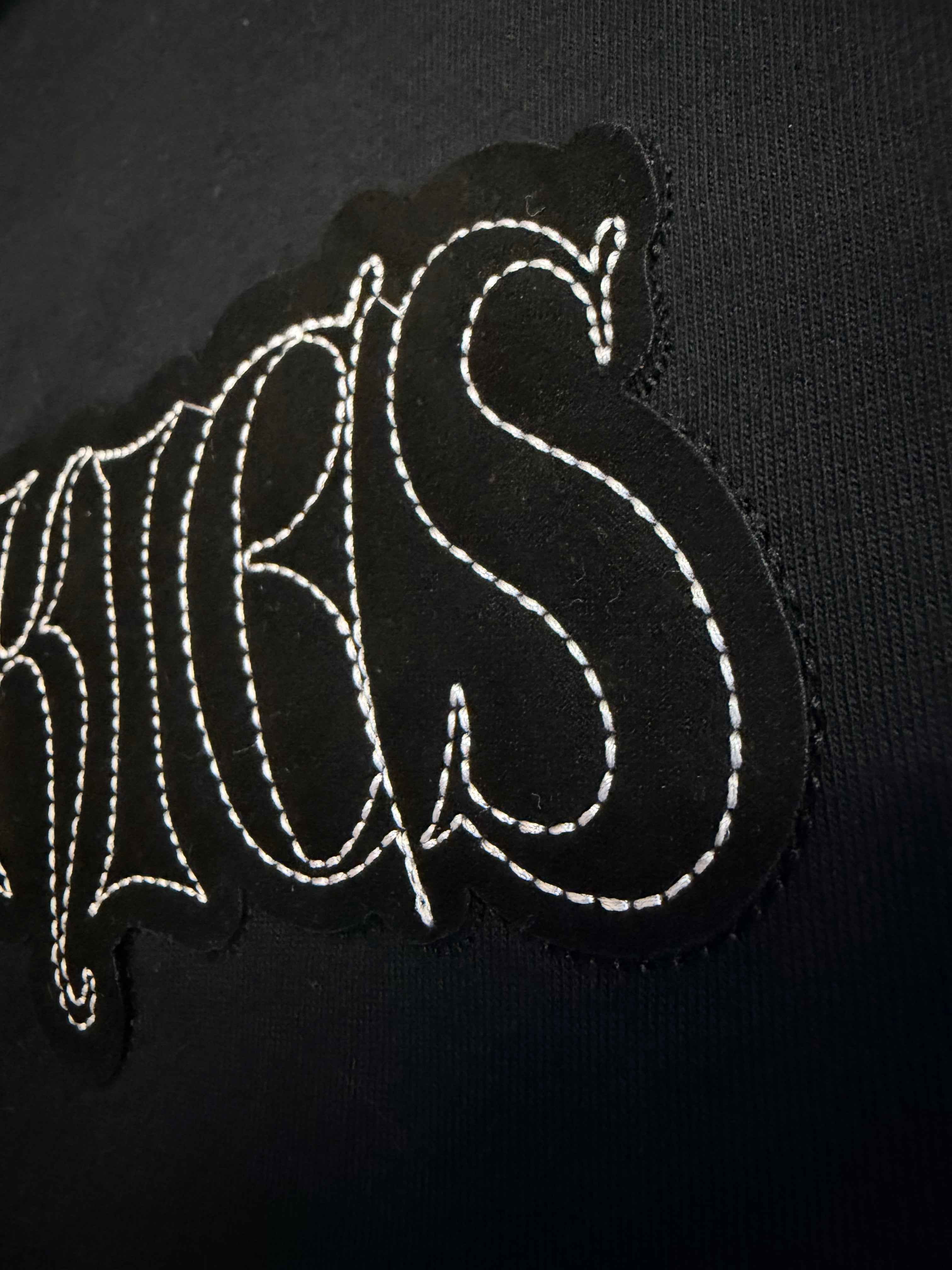 Playera Flames Black Recorte