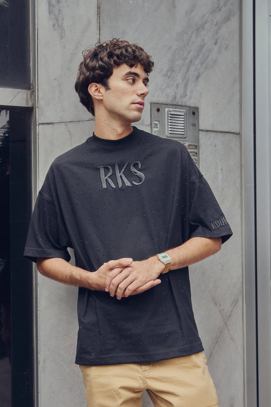 Playera Diamonds Black Full