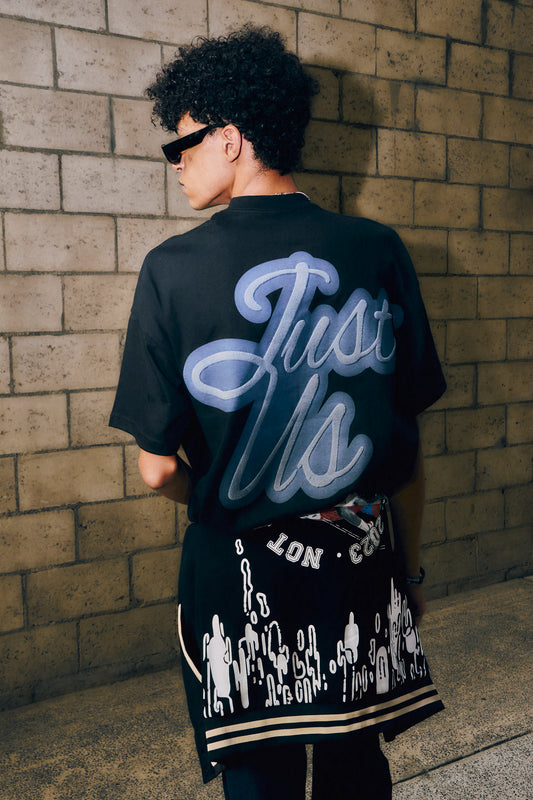 Playera Just Us Black