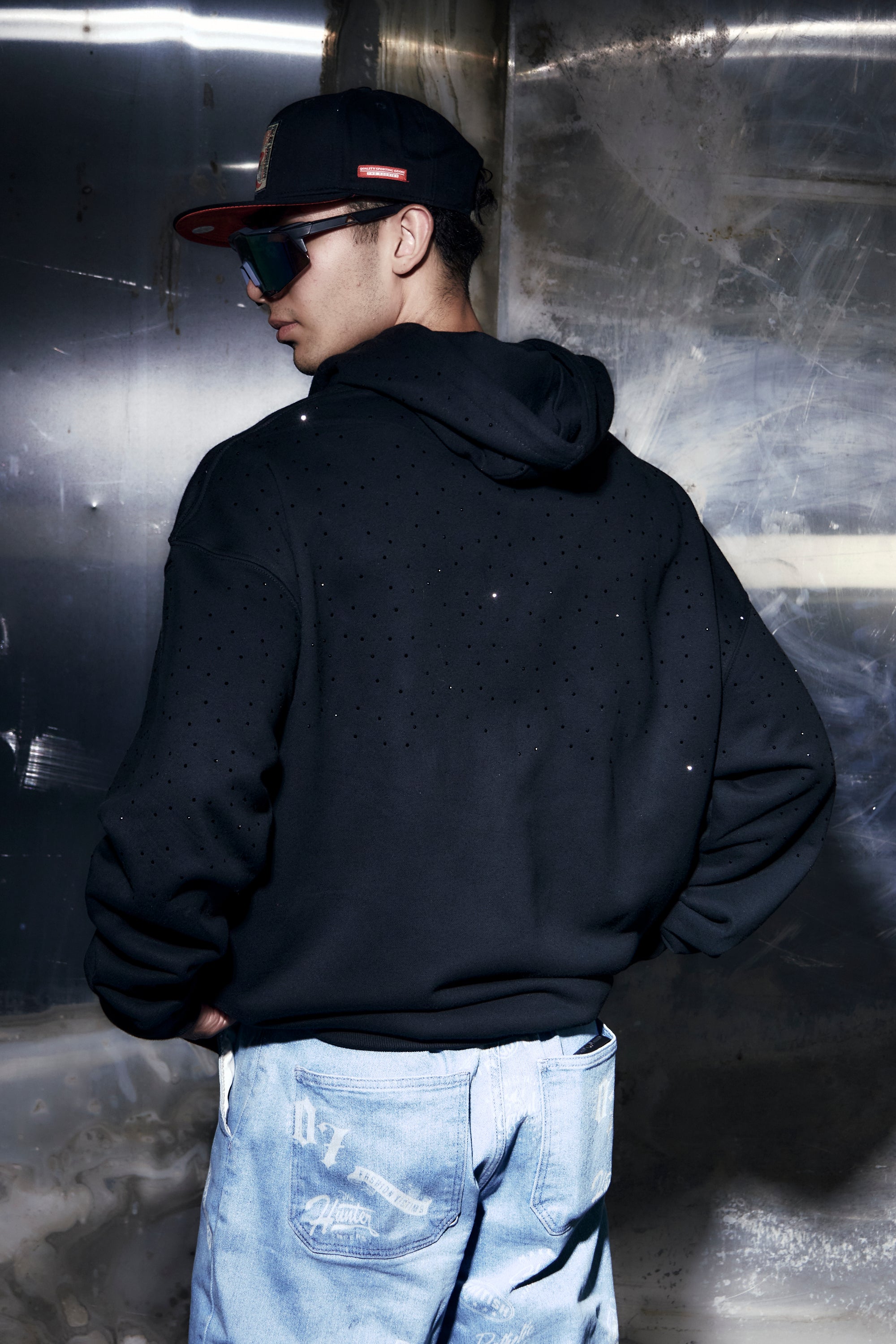 Sudadera Shinny Half