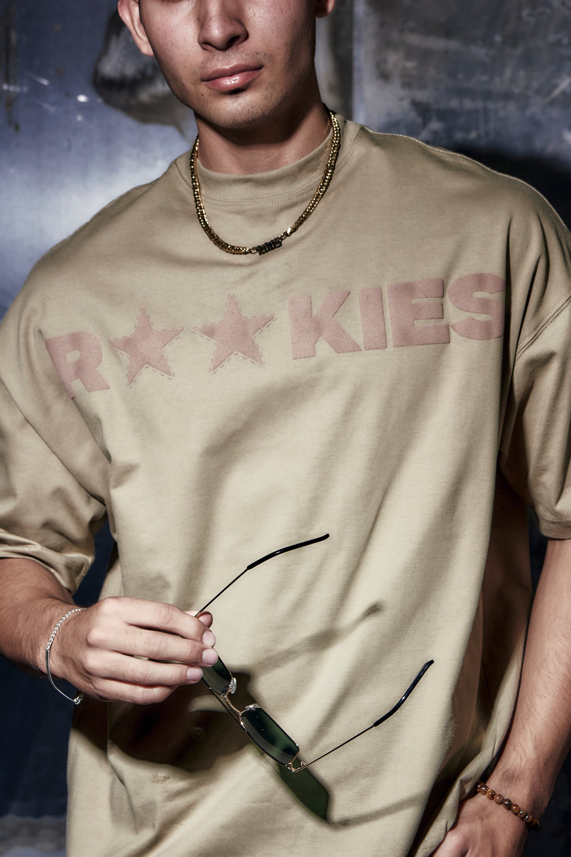 Playera Rookies Stars Khaki