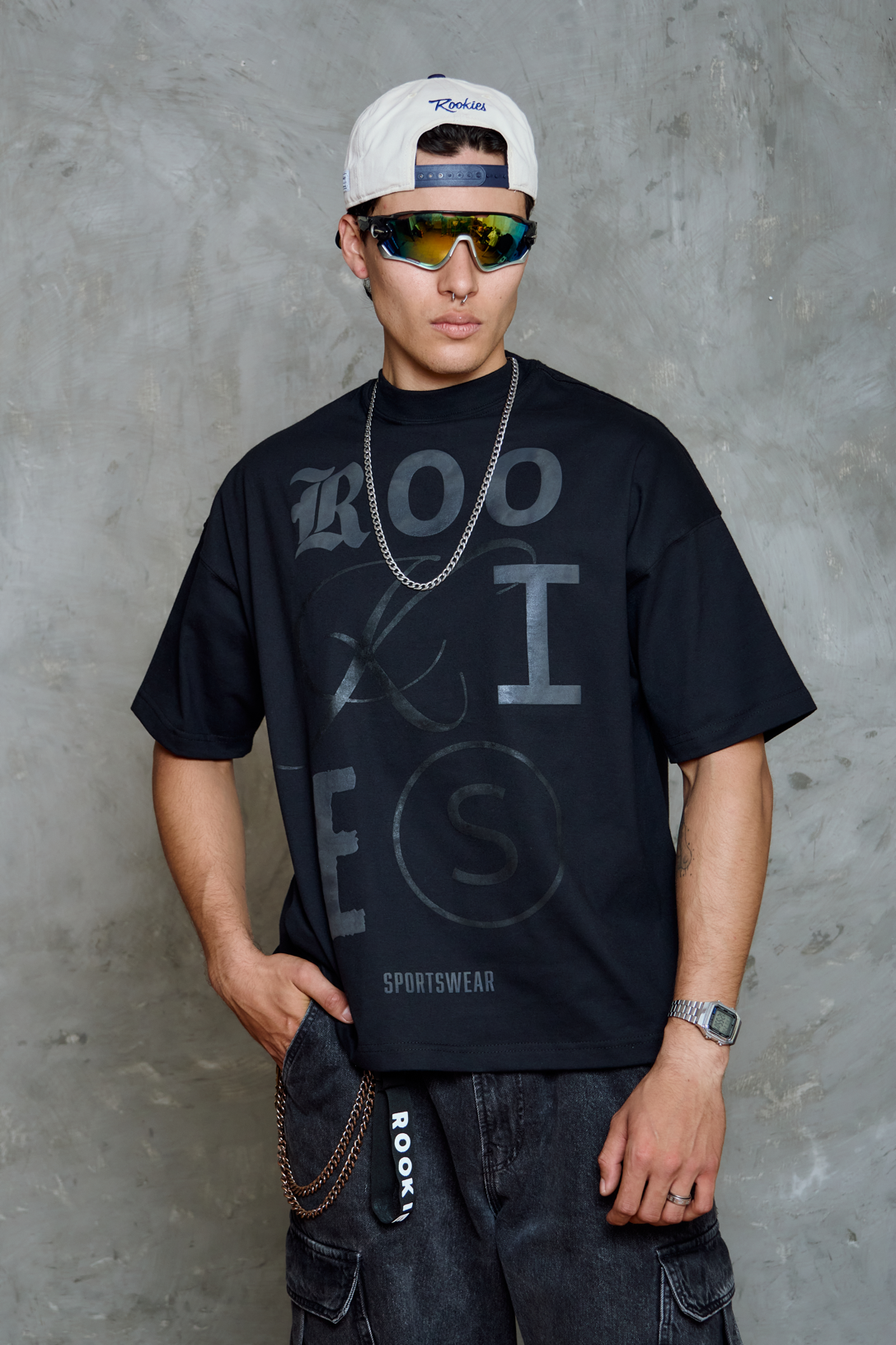 Playera Stussy Black