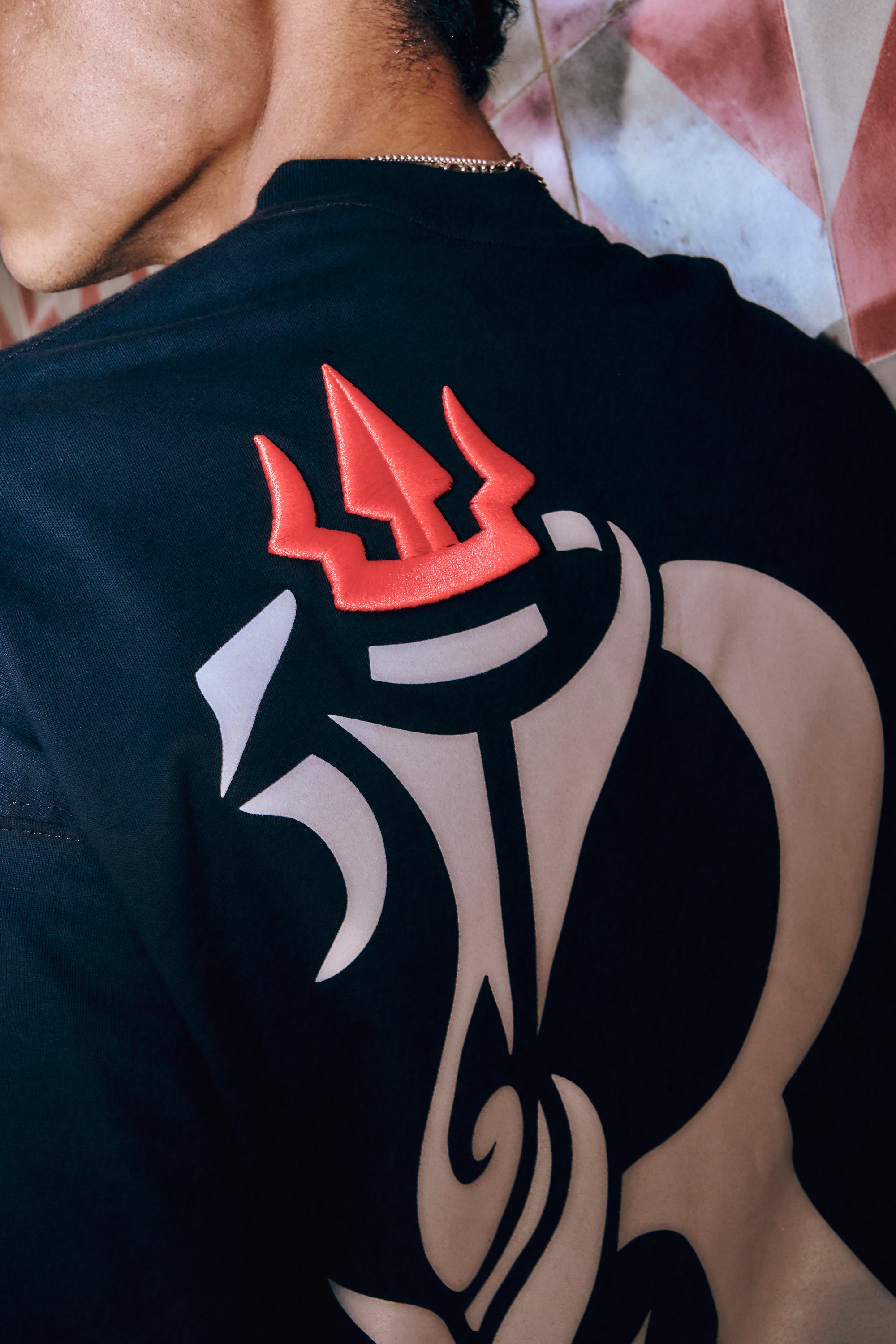 Playera R King Black