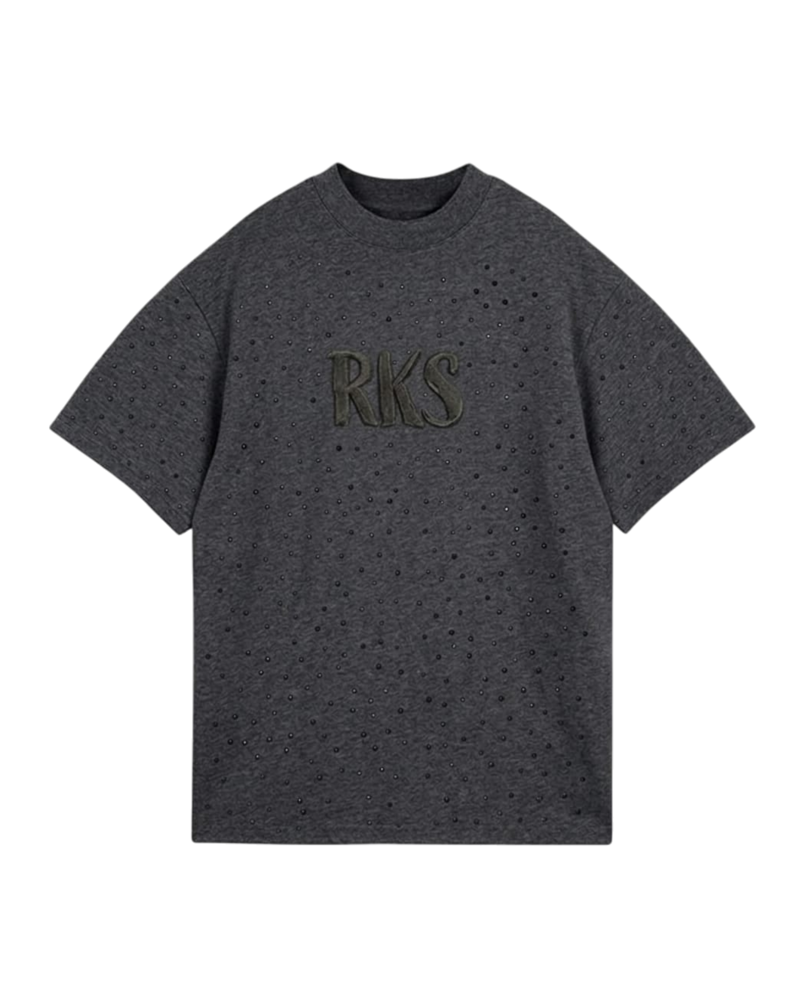 Playera Diamonds Grey Full Shinny